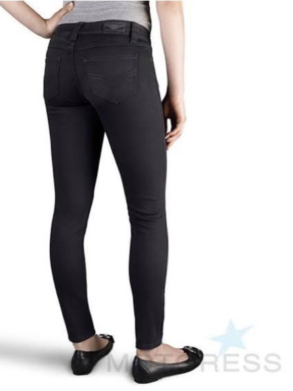 HARLEY DAVIDSON skinny black jeans